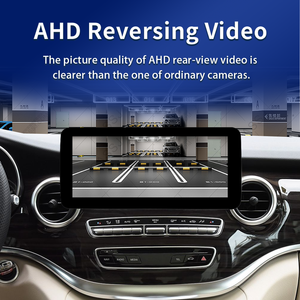 12.3-дюймовый беспроводной мультимедийный GPS-навигатор CarPlay для приборной панели, совместимый с Mirror Link, для Mercedes-Benz V-класса - Product Image 4