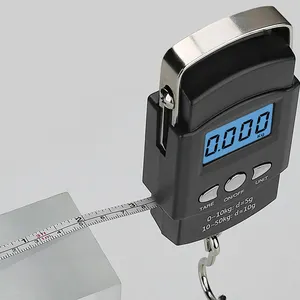 GYS Fishing Use Commercial Factory Digital Hand Held Scale Oem Hanging Luggage Scale With Hook