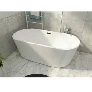Bañera de hidromasaje moderna de plástico para masaje Bañera independiente Bañera acrílica montada en el suelo - Product Image 4