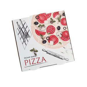 Factory Direct Supply Cheap Carton Brown Corrugated Kraft Custom Food Board Paper Pizza Boxes
