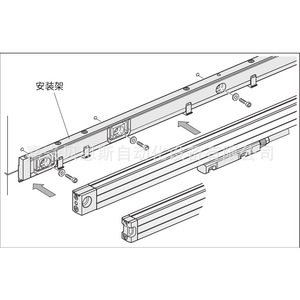 Règle à grille Heidenhain Lb 302 2000 Id 315423-06 avec boîtier en acier pour mesure de précision - Product Image 2