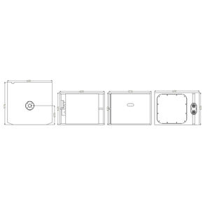 Subwoofer professionnel Thinuna T-15B simple 15 pouces, ultra-basse fréquence, 600W, 8Ω, passif, basses puissantes pour sonorisation PA et spectacles en direct - Product Image 3