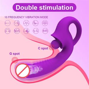 Vibrador de clítoris de 7,5 pulgadas de alta calidad, estimulación interna del punto G, juguete sexual, masturbador femenino para mujeres - Product Image 4