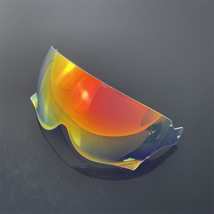 Visera para <span class=keywords><strong>Casco</strong></span> de Motocicleta <span class=keywords><strong>Shoei</strong></span> JO, JO+, EX-Zero, CJ-3, Lente de Repuesto con Protección Solar Electrochapada, Accesorios para <span class=keywords><strong>Casco</strong></span> - Product Image 3