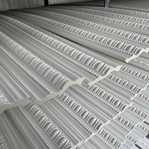 Plinthe de moulage de corniche en polyuréthane PU de style européen sans formaldéhyde pour plafond de villa - Product Image 5