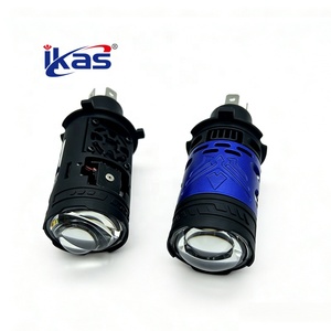 Faro a Proiezione LED H4 Mini RHD/LHD 6000K per Auto, 130W Super Potente, Plug and Play Senza Errori - Product Image 1
