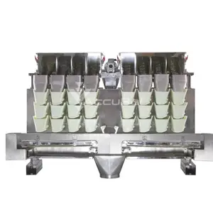 Semi Manual linear weigher weighing meat fresh food weigher