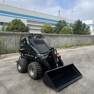 Free Shipping CE EPA Compliant Mini Skid Steerloader Gasoline Mini <strong>Small</strong> <strong>Wheel</strong> <strong>Loader</strong> for Sale Featuring Engine Motor - Product Image 4