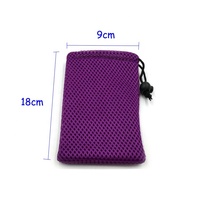 Vente chaude Personnalisé Cordon Sac Économiseur Maille Poche de Savon