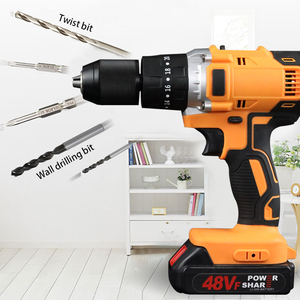 Mini Taladro AL17, Destornillador Inalámbrico de 21 Voltios, Taladro de Impacto Inalámbrico de 48V, Herramientas Eléctricas Profesionales, Fábrica China OEM - Product Image 4