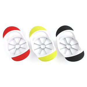 Coupe-pommes en acier inoxydable 430, séparateur de noyaux, coupe-fruits, noir, blanc, rouge, pour usage en cuisine - Product Image 4