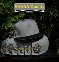 Gorra Ajustada de 6 Paneles de Calidad 5A con Logotipo Bordado Personalizado, Visera Plana, Estilo Béisbol, Gorra Deportiva, Gorra Snapback de Moda para Equipos de Béisbol