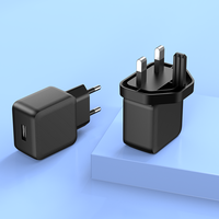 Pengisi daya ponsel Mini Travel USB, Adapter perjalanan 5W 10W Universal 2025 untuk ponsel EU UK Plug portabel Adapter daya OEM