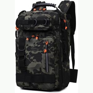 Échantillon gratuit : Sac à dos de pêche, sac à dos pour matériel de pêche avec porte-cannes, sac de pêche grand format 20L 600D pour ranger le matériel de pêche - Product Image 1