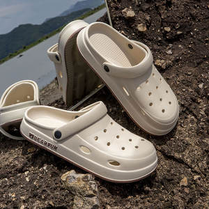 Sandalias <span class=keywords><strong>Crocs</strong></span> de Suela Gruesa EVA 2024, Calzado de Verano para <span class=keywords><strong>Mujer</strong></span>, Antideslizantes, para Playa - Product Image 5