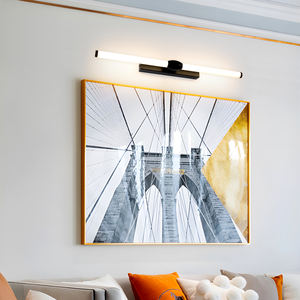 Lumière de Vasque LED Moderne Étanche IP44 en Acier Inoxydable, Applique Murale pour Miroir de Salle de Bain pour la Maison et l'Hôtel - Product Image 6