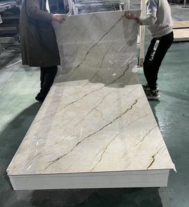 Panneaux <span class=keywords><strong>PVC</strong></span> pour décoration intérieure, panneaux muraux, planches, feuilles <span class=keywords><strong>de</strong></span> plastique marbré UV, panneau mural <span class=keywords><strong>PVC</strong></span> pour <span class=keywords><strong>salle</strong></span> <span class=keywords><strong>de</strong></span> <span class=keywords><strong>bain</strong></span> - Product Image 1
