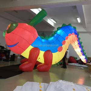 Modelo <span class=keywords><strong>de</strong></span> insectos coloridos, oruga inflable, <span class=keywords><strong>gusano</strong></span> con luz para decoración <span class=keywords><strong>de</strong></span> desfile - Product Image 1