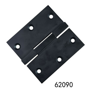 Bisagra de Cobre para Muebles 88.8x84.7mm, 3mm de Grosor, 4 Agujeros, Superficie Completa, Uso Industrial para Puertas, Tratamiento Antioxidante - Product Image 4