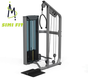 SM MTX Macchina a Carico Selezionabile per High Pulldown e Low <span class=keywords><strong>Row</strong></span>, per Palestre Commerciali, con Sistema a Perno, per Allenamento di Face Pull e Deltoidi Posteriori - Product Image 1
