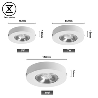 Lampu sorot Led, baru kelas atas Ultra tipis langit-langit 5W 7W 10W aluminium pasang permukaan lemari pakaian kabinet Led