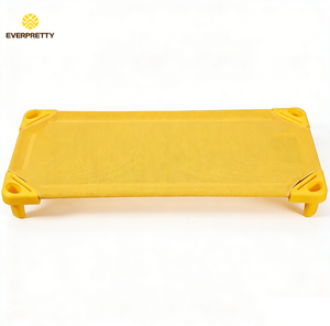 Lits empilables légers pour enfants, meubles colorés pour garderie et maternelle, <span class=keywords><strong>lit</strong></span> <span class=keywords><strong>de</strong></span> sieste pour enfants, <span class=keywords><strong>lit</strong></span> pliable en maille avec cadre en plastique - Product Image 3