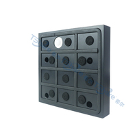 BIESSE Rover CNC 160*152*24mm Bloc de succion, Pod de succion, Pièces de machine à bois