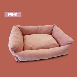 Queenhe dog bed Orthopédique-Snuggly sleeper-with solid foam orthopedic, very comfortable cotton-padded rim cushion and antiskid Bot - Product Image 4