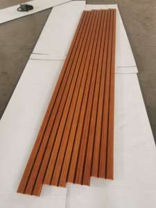 Panneau mural en bambou massif M Groove Premium pour intérieur/extérieur, taille personnalisée, garantie 5 ans, revêtement élégant et stylé pour salon - Product Image 3