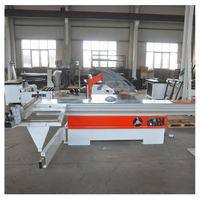 Robuste 45 °   Scie à panneaux à table coulissante, machine de coupe transversale de précision pour panneaux de bois, meubles, armoires, portes