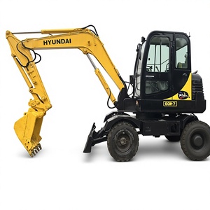 Excavadora de Ruedas Hyundai 60W-7 Usada, Excavadora de Ruedas HYUNDAI 60W-7 de Corea del Sur en Venta - Product Image 1