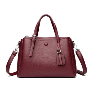 Hot Lychee Texture Solid Color Handbag Large Capacity <b>Work</b> Date Underarm Small Square <b>Bag</b> Women Shoulder <b>Bag</b> Urban Style - Product Image 3