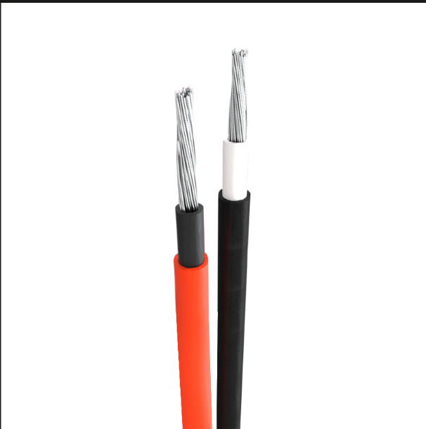 PV1-F High Voltage Solar Cable 1500V DC XLPO Tinned Copper -40C to +90C 70A/55A EN50618 Standard Flame Retardant