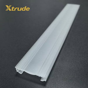 High Quality Linda Extruded Linear LED <strong>Lens</strong> 40mm <strong>Aspheric</strong> Acrylic/PMMA Extrusion <strong>Lens</strong> 60 90 ASYM Double Asymmetrical Beam - Product Image 2