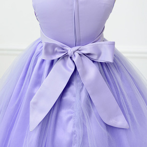 Vestidos de niña al por mayor, vestidos de gasa con lentejuelas, vestidos para actuaciones, vestidos de princesa, vestidos esponjosos, vestidos sin mangas - Product Image 4