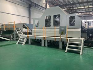 Chuyên Nghiệp Công Suất Cao Trung Quốc Nhà Máy Sản Xuất Không Dệt Dệt Polyester Bông Cừu Len Sợi Carding Máy - Product Image 4