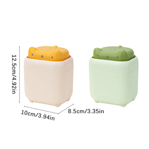 Distributeur de savon en forme de chat, drainage indépendant, nettoyage facile, grande capacité, boîte de stockage de liquide, distributeur de savon manuel à pression - Product Image 6