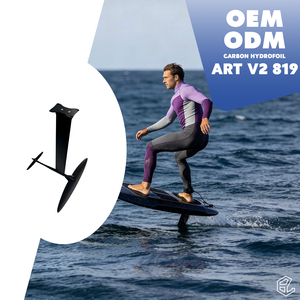 Nuevo 2026 High Aspect ART v2 819 Hidroala Delantera de Carbono para Downwind y Long Glide, de Alto Rendimiento - Product Image 1