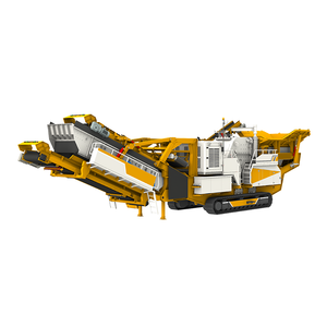Trituradora de Impacto Móvil en Venta, Planta de Trituración de Roca sobre Orugas de 300 TPH para Minería de Oro y Canteras de Piedra Dura - Product Image 3