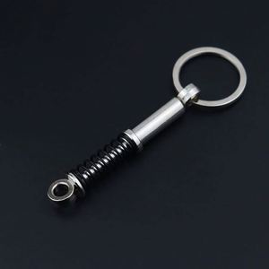 Porte-clés pour hommes, thème automobile : disque de frein, étrier, amortisseur, jante de roue, pneu, pièces automobiles, accessoires - Product Image 5