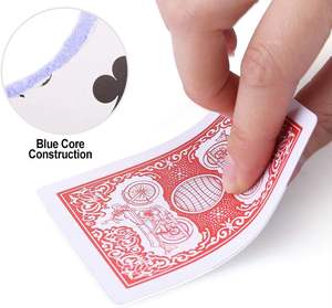 Kartu permainan kartu Poker jumlah besar indeks standar ukuran Poker untuk permainan Blackjack Canasta kartu Poker - Product Image 3