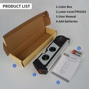 Livella Laser Industriale <span class=keywords><strong>di</strong></span> Precisione PM1001 Horizon 2022, <span class=keywords><strong>Strumento</strong></span> Multifunzione con Righello e Metro a Nastro, Laser Rosso - Product Image 6