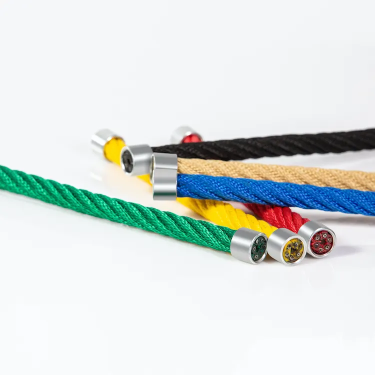 Jiayi fibra rinforzata pp 6*8 + FC parco giochi altalena combinazione salita rinforzata corda composta