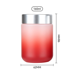 Frasco de Vidrio Degradado Multicolor de 160 ml para Suplementos para la Salud, Suplementos Dietéticos Orgánicos, Frasco de Vidrio para Pastillas - Product Image 6