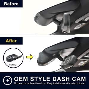 Dashcam Dvr Dash Cam 4kフロントカメラとリアカメラ2チャンネルビデオレコーダーの表示Dashcam車用セット - Product Image 6
