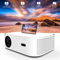 Projecteur intelligent WiFi Android Full HD 1080P portable LED LCD vidéo 3D 4K laser pour la salle de classe, l'éducation, le profil, la formation