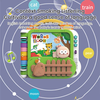 Nouveau jouet éducatif 2026 pour bébé : livre d'histoires électrique à trois modes, avec musique et lumières, pour l'apprentissage ludique et le divertissement.