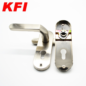 Three-piece Door with Lock Handle Set Handle Bathroom Door Lock Set - Product Image 3