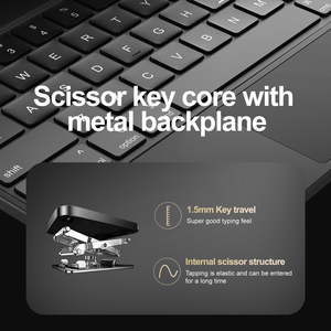 Đa-Chức Năng Bàn Phím Trường Hợp Cảm Ứng Pad Ma Thuật Nhà Máy Trực Tiếp Cho <span class=keywords><strong>Ipad</strong></span> Pro 13 Inch M4 Sản Phẩm Mới Chất Lượng Cao Hỗ Trợ - Product Image 6