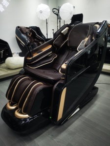 2026 Smart AI Voice 4D Chair <b>Zero</b> <b>Gravity</b> <b>Recliner</b> with Airbags Foot and Calf Heating Home Chair - Product Image 2